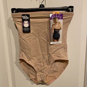 BRAND NEW Naomi & Nicole Hi Waist Brief Firm Control Luxe Shaping Nude Shapewear